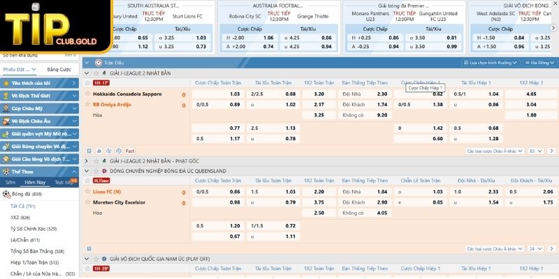 Dự Đoán Kèo Thơm TIPCLUB Cách Nhận Biết Dành Cho Các Tân Thủ 2 Dự đoán kèo thơm dựa trên cược Châu Á và Châu Âu