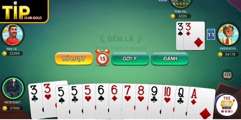 Tiến Lên Đếm Lá TIPCLUB - Luật Chuẩn & Kinh Nghiệm Thắng Lớn 3 Tận dụng luật “chặt”