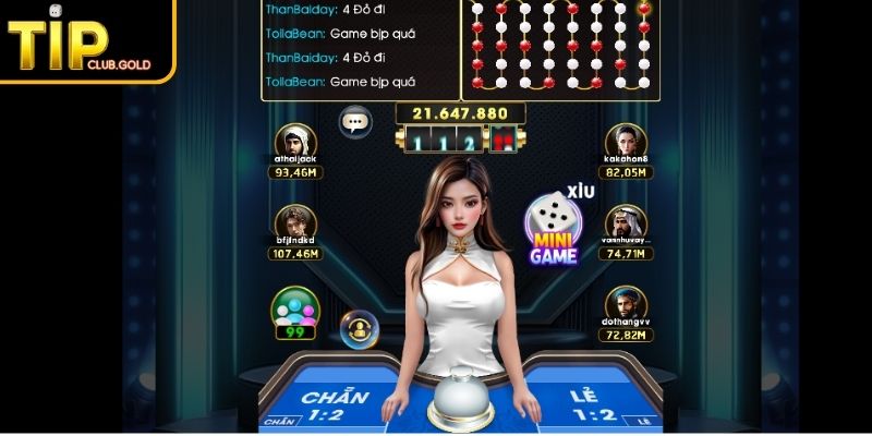 Cược Xóc Đĩa TIPCLUB theo lịch sử cầu